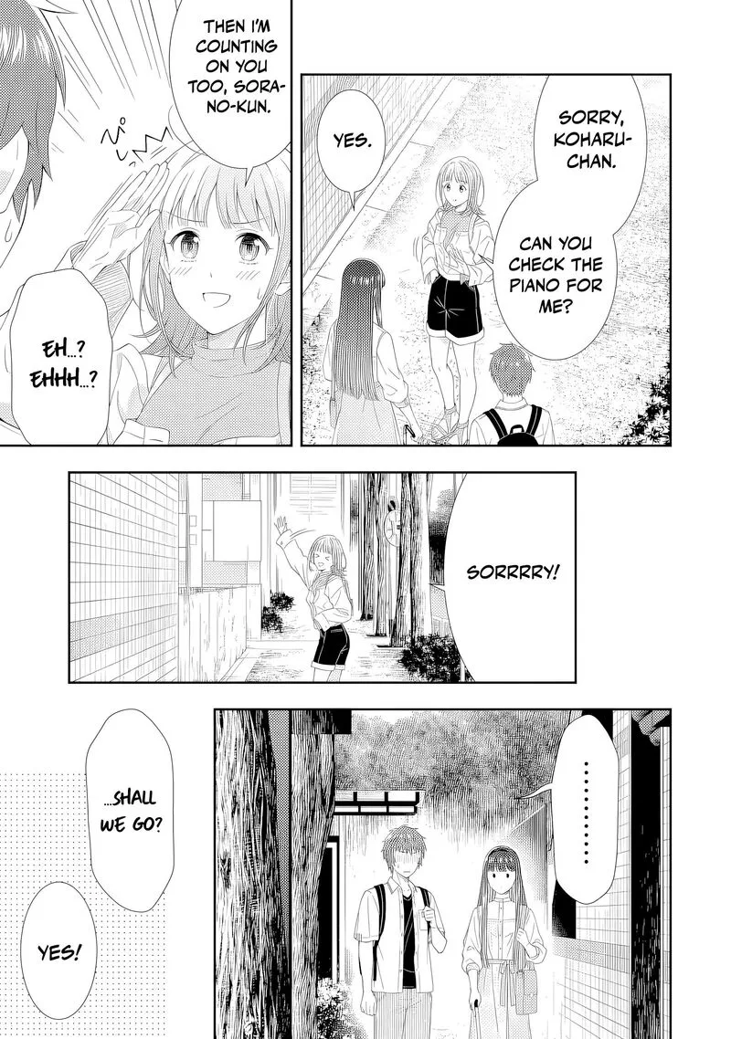 Toumei na Yoru ni Kakeru-kun to, Me ni Mienai Koi wo Shita. Chapter 2 page 23