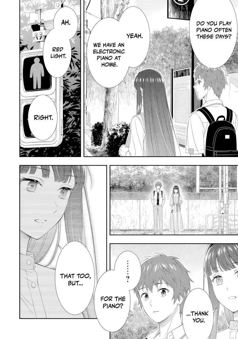 Toumei na Yoru ni Kakeru-kun to, Me ni Mienai Koi wo Shita. Chapter 2 page 35