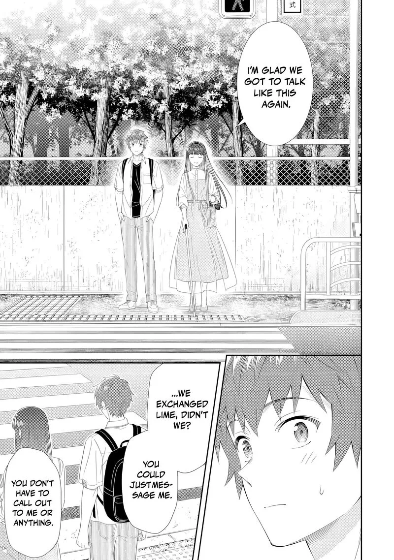 Toumei na Yoru ni Kakeru-kun to, Me ni Mienai Koi wo Shita. Chapter 2 page 38