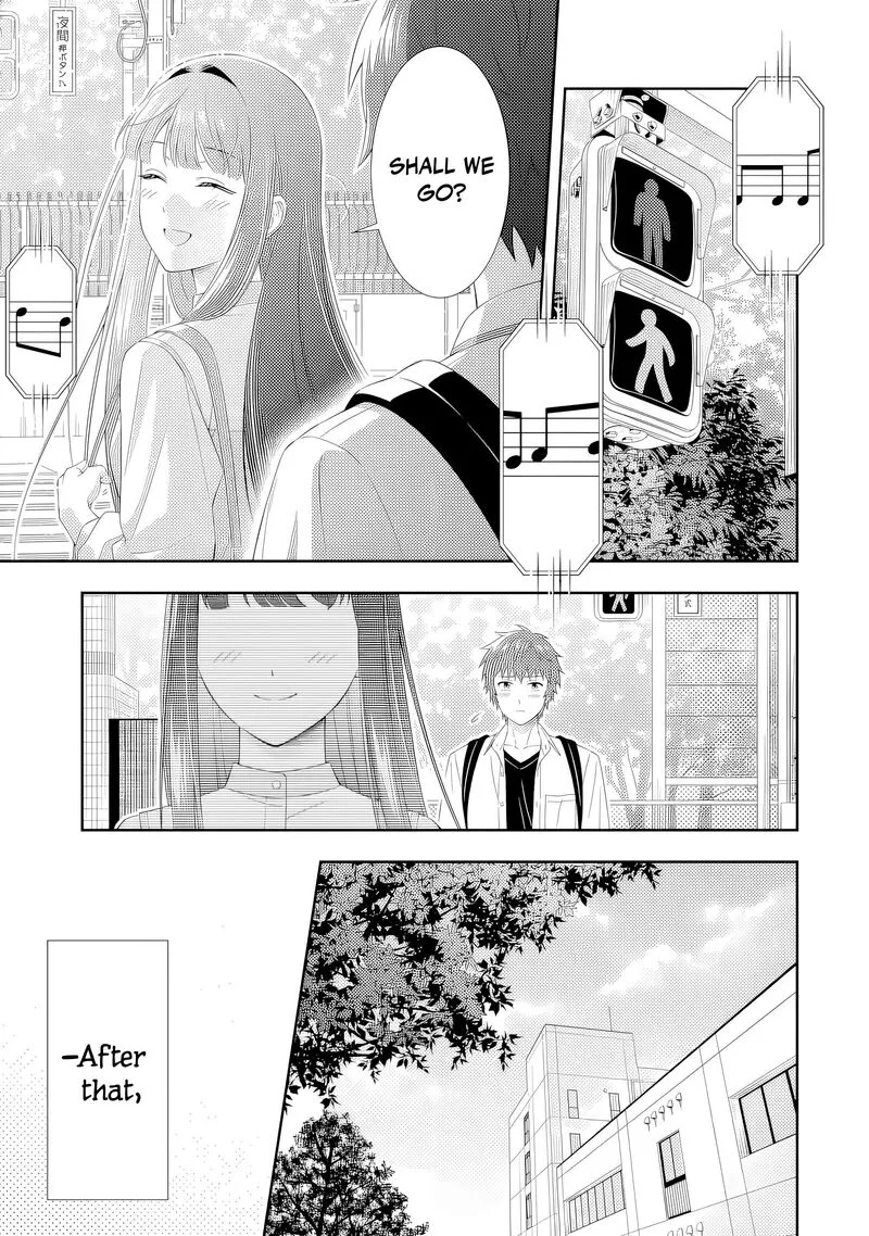 Toumei na Yoru ni Kakeru-kun to, Me ni Mienai Koi wo Shita. Chapter 2 page 40
