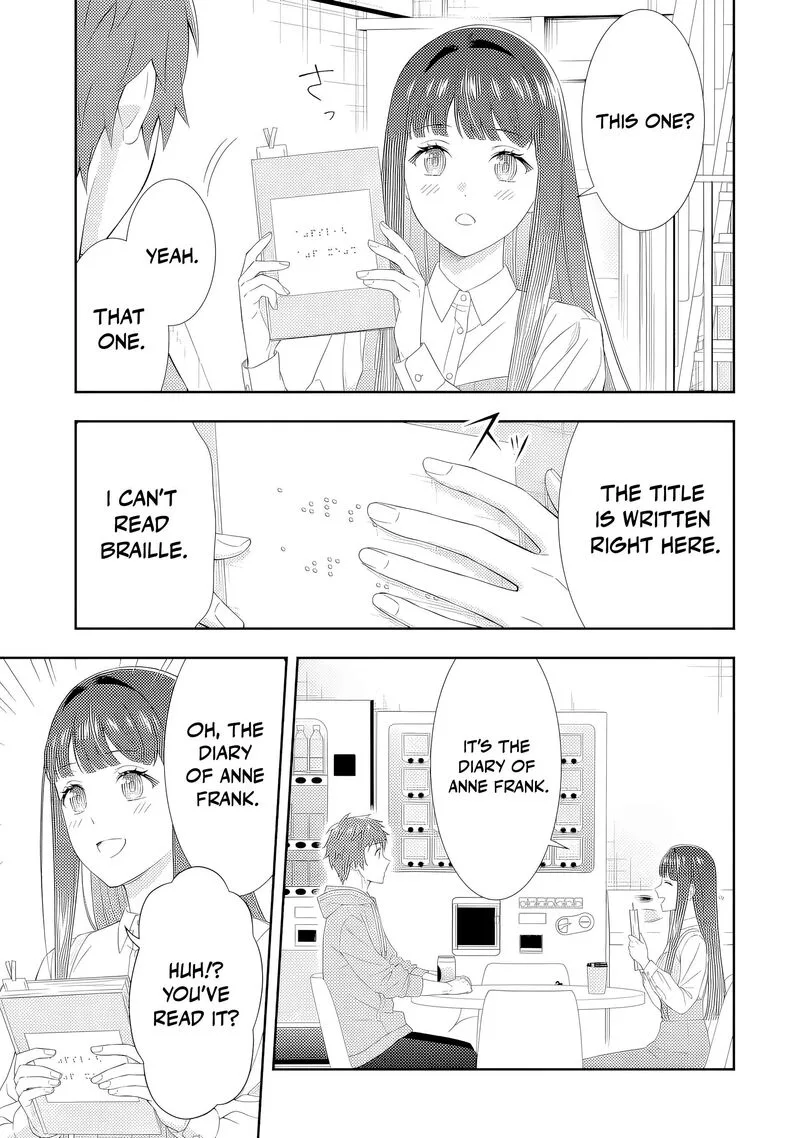 Toumei na Yoru ni Kakeru-kun to, Me ni Mienai Koi wo Shita. Chapter 3 page 5