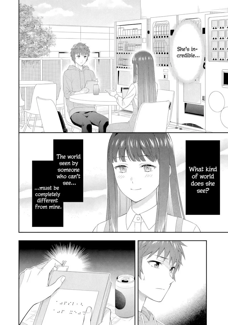 Toumei na Yoru ni Kakeru-kun to, Me ni Mienai Koi wo Shita. Chapter 3 page 16