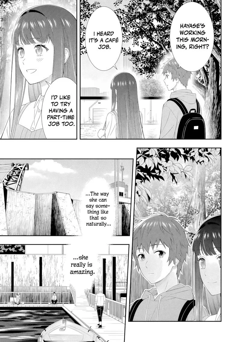 Toumei na Yoru ni Kakeru-kun to, Me ni Mienai Koi wo Shita. Chapter 3 page 25