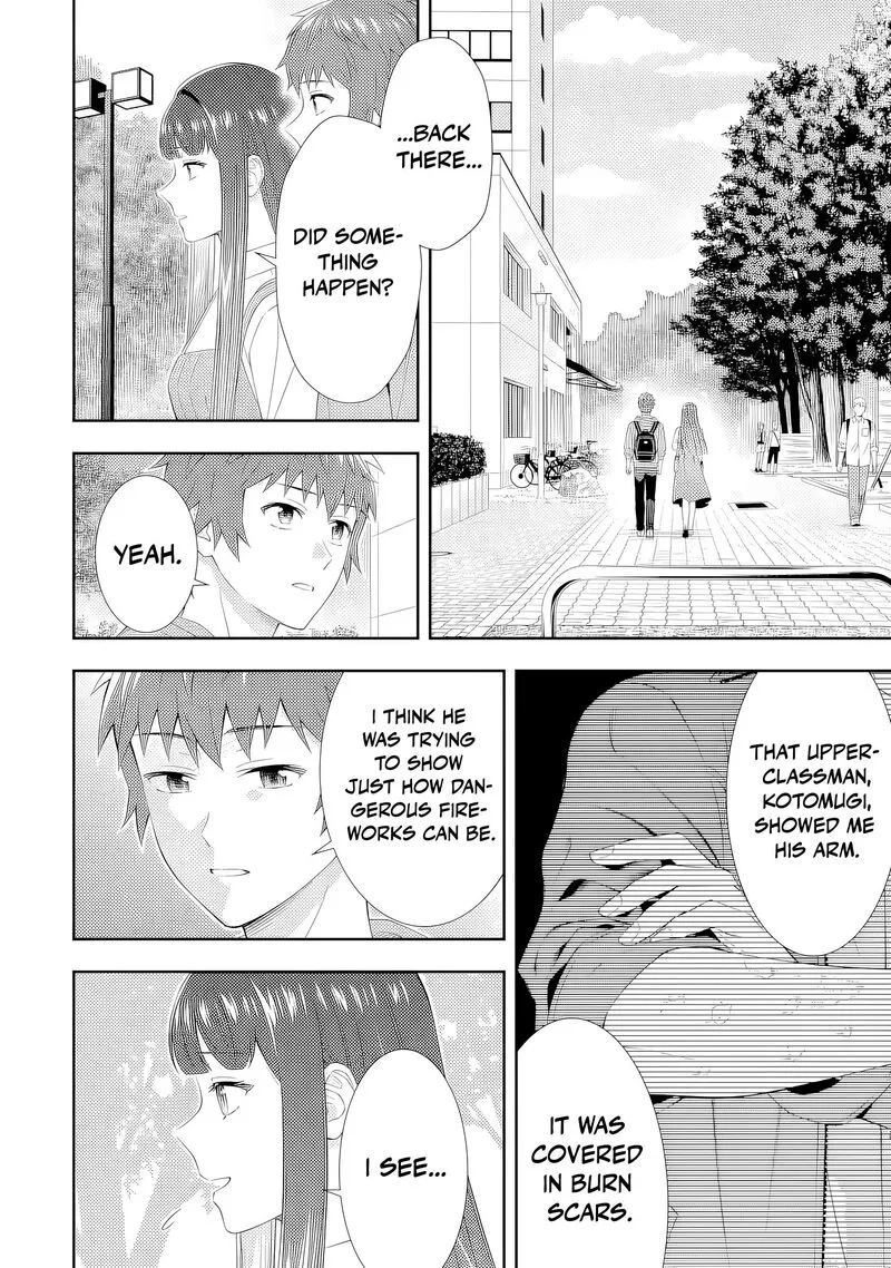 Toumei na Yoru ni Kakeru-kun to, Me ni Mienai Koi wo Shita. Chapter 3 page 36