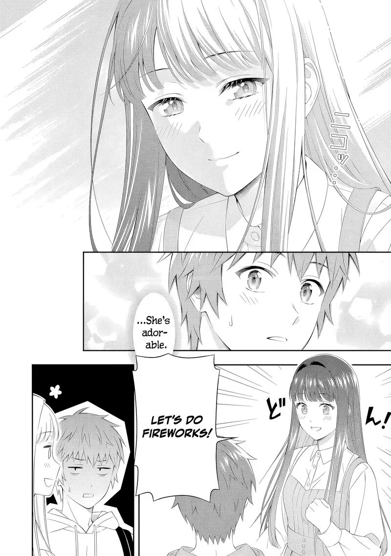 Toumei na Yoru ni Kakeru-kun to, Me ni Mienai Koi wo Shita. Chapter 3 page 38