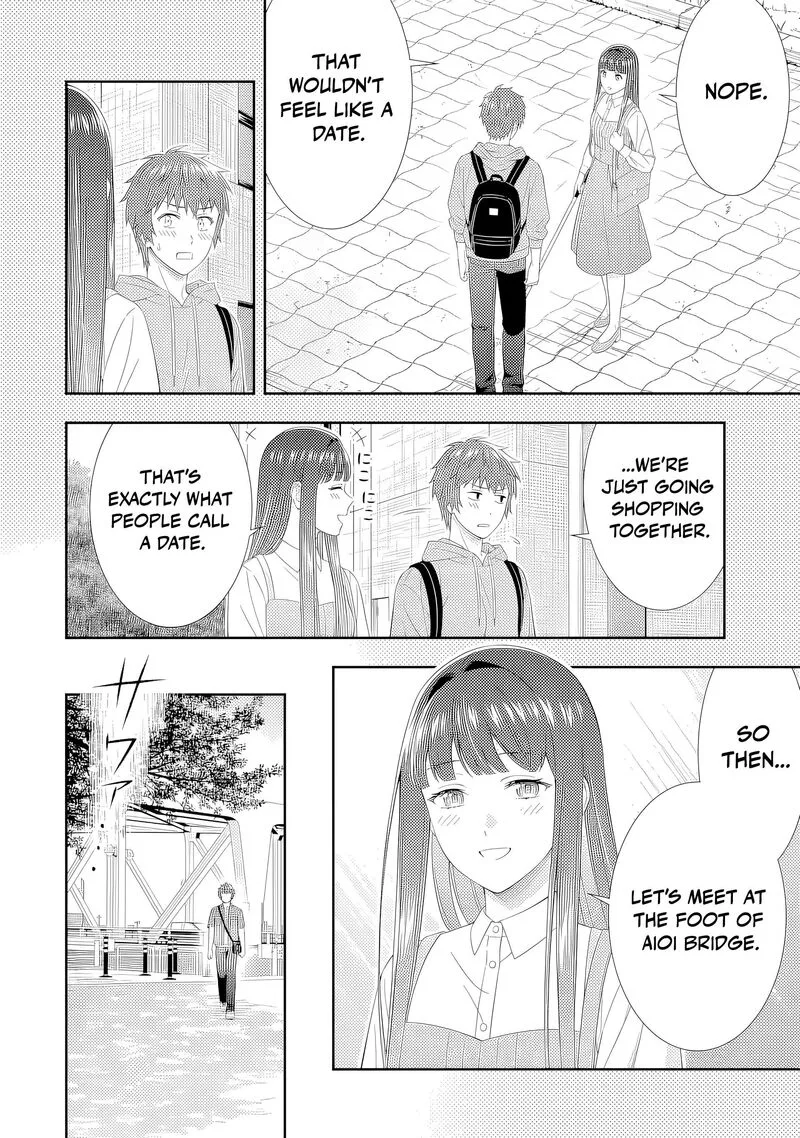 Toumei na Yoru ni Kakeru-kun to, Me ni Mienai Koi wo Shita. Chapter 3 page 48