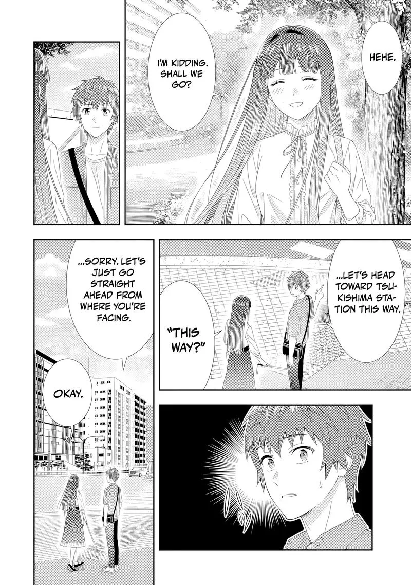 Toumei na Yoru ni Kakeru-kun to, Me ni Mienai Koi wo Shita. Chapter 3 page 50