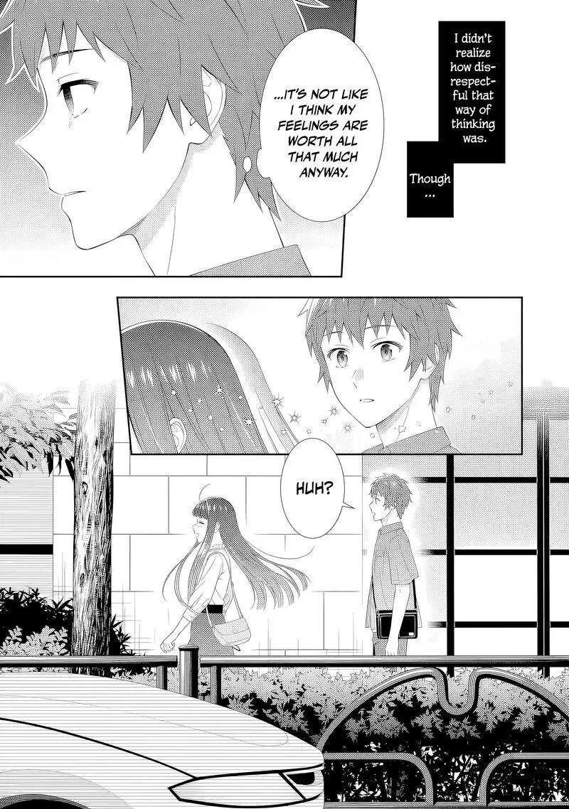 Toumei na Yoru ni Kakeru-kun to, Me ni Mienai Koi wo Shita. Chapter 3 page 53