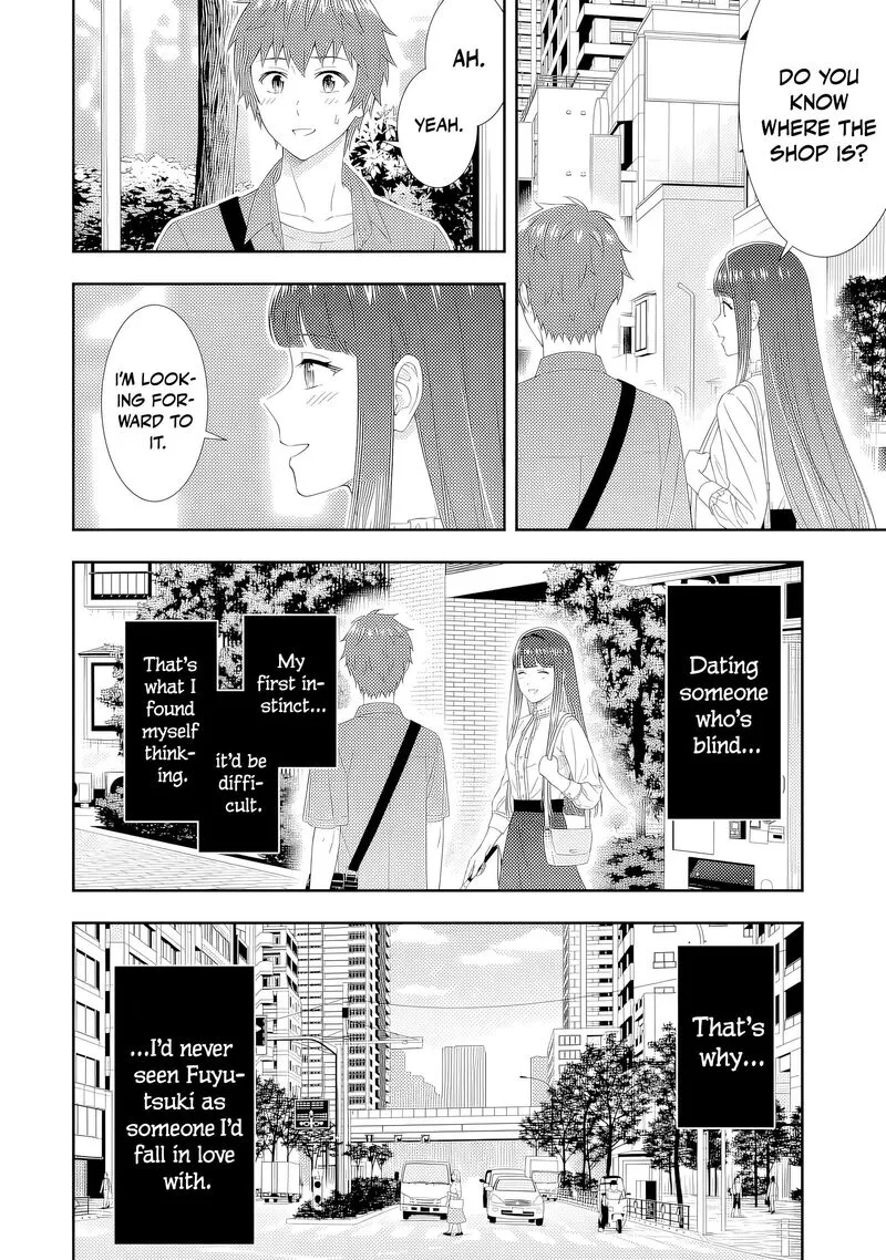 Toumei na Yoru ni Kakeru-kun to, Me ni Mienai Koi wo Shita. Chapter 3 page 52