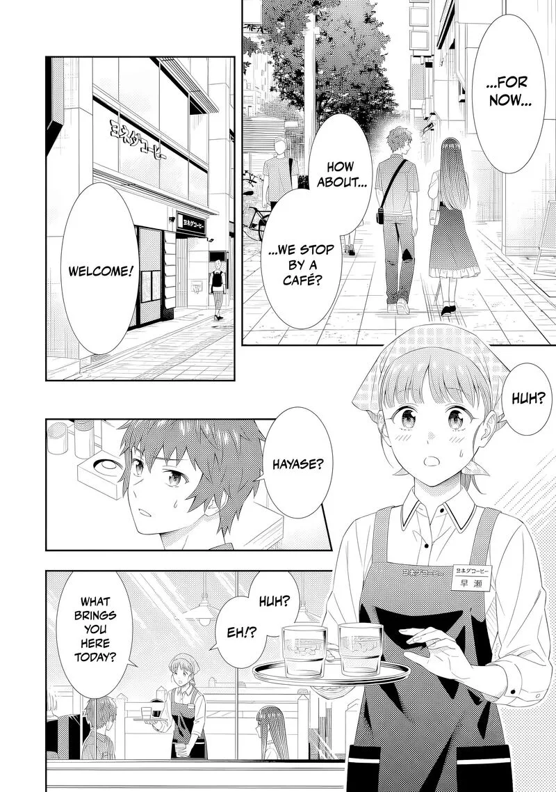 Toumei na Yoru ni Kakeru-kun to, Me ni Mienai Koi wo Shita. Chapter 4 page 14