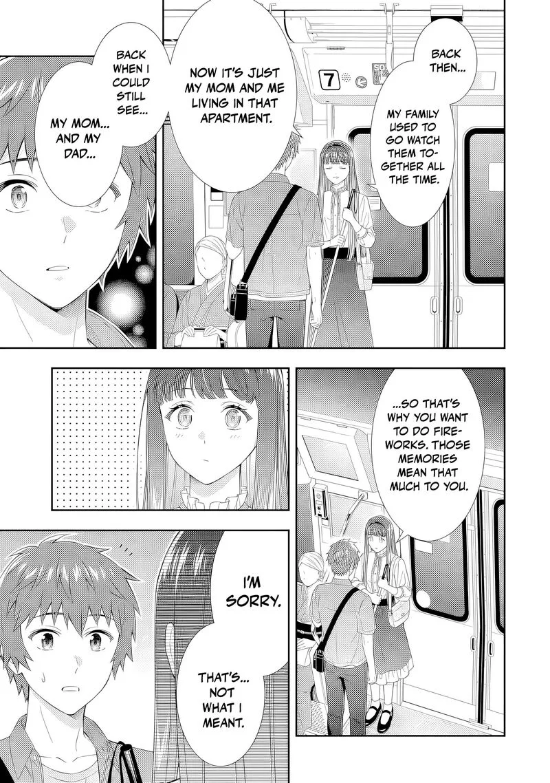 Toumei na Yoru ni Kakeru-kun to, Me ni Mienai Koi wo Shita. Chapter 4 page 5