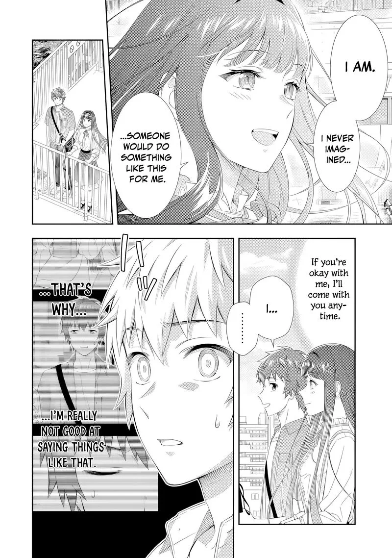 Toumei na Yoru ni Kakeru-kun to, Me ni Mienai Koi wo Shita. Chapter 4 page 38