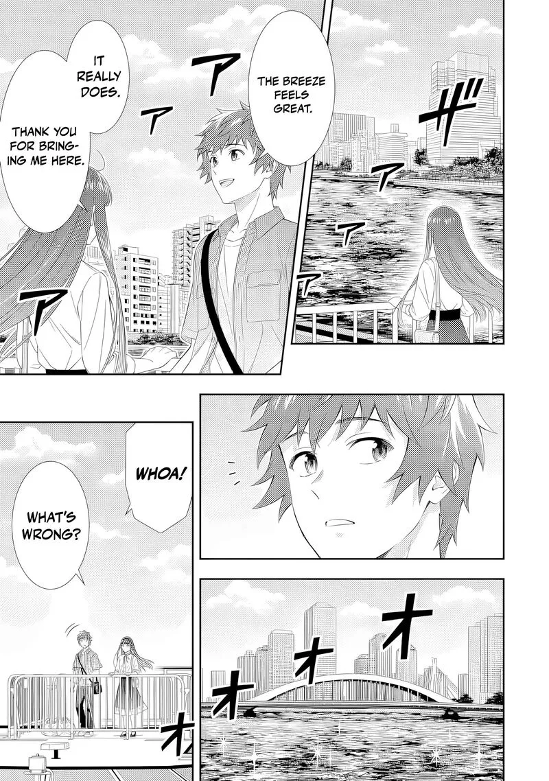 Toumei na Yoru ni Kakeru-kun to, Me ni Mienai Koi wo Shita. Chapter 4 page 43