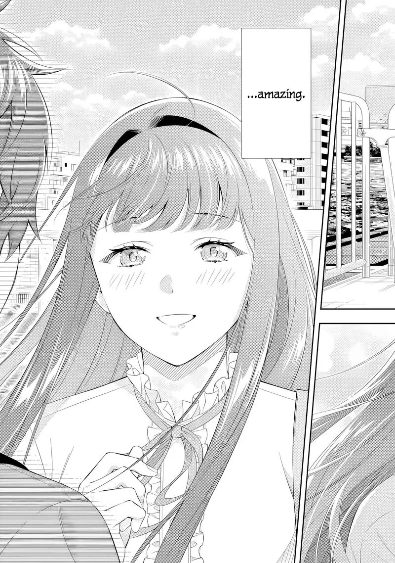 Toumei na Yoru ni Kakeru-kun to, Me ni Mienai Koi wo Shita. Chapter 4 page 47