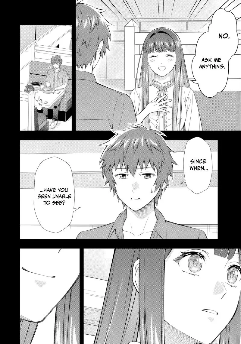 Toumei na Yoru ni Kakeru-kun to, Me ni Mienai Koi wo Shita. Chapter 5 page 14