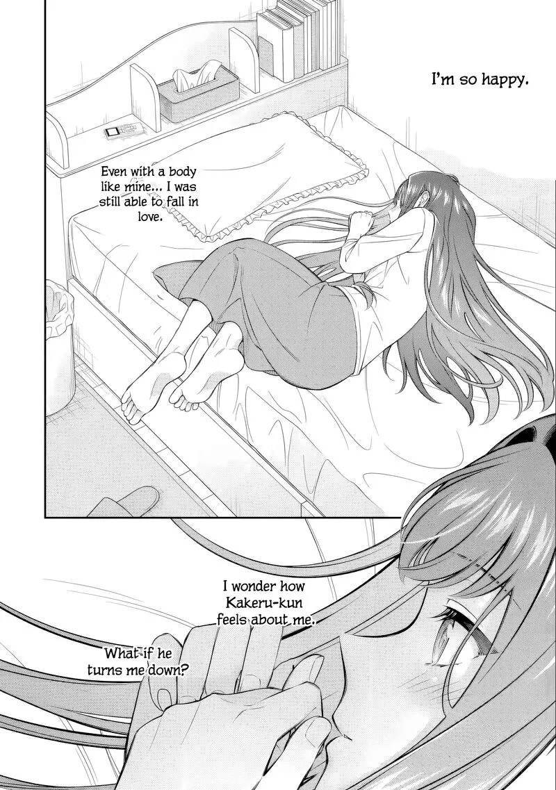 Toumei na Yoru ni Kakeru-kun to, Me ni Mienai Koi wo Shita. Chapter 5 page 26