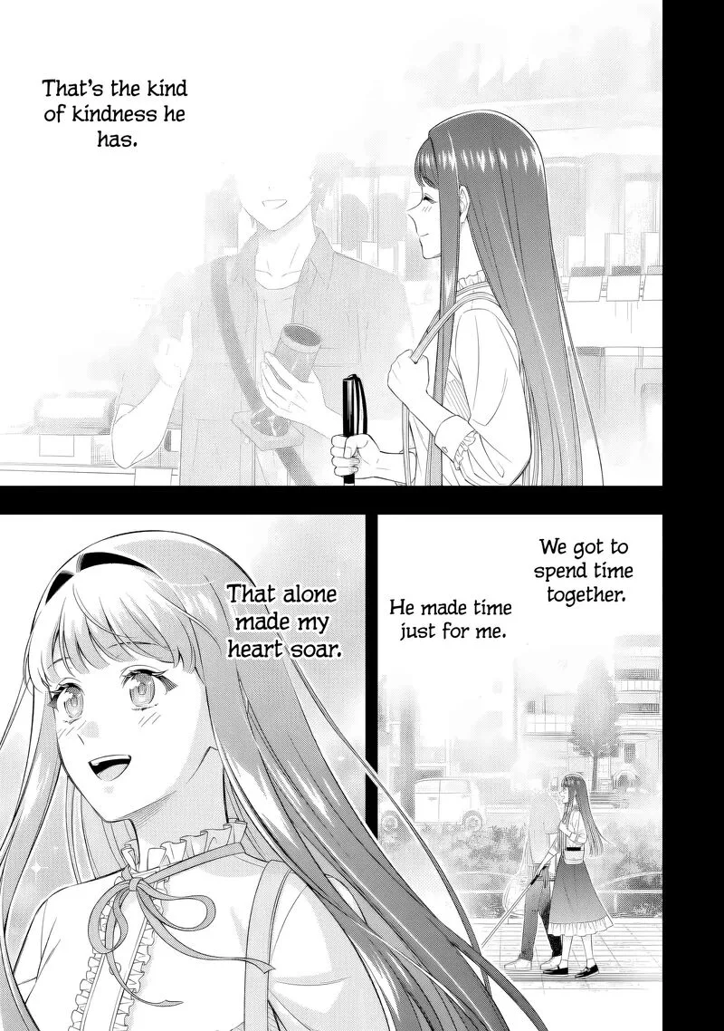 Toumei na Yoru ni Kakeru-kun to, Me ni Mienai Koi wo Shita. Chapter 5 page 5
