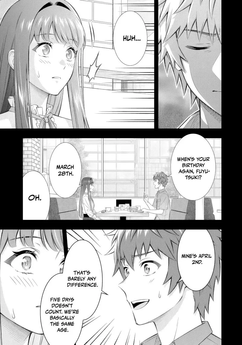 Toumei na Yoru ni Kakeru-kun to, Me ni Mienai Koi wo Shita. Chapter 5 page 19