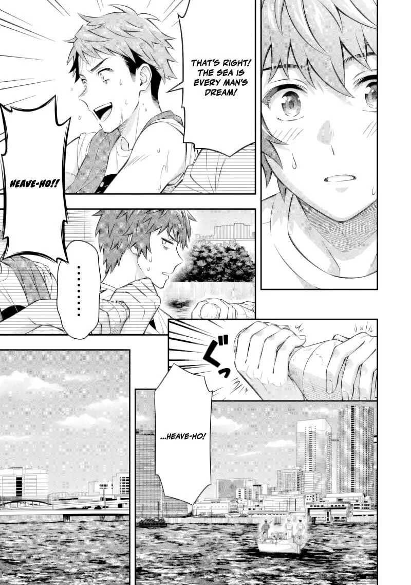 Toumei na Yoru ni Kakeru-kun to, Me ni Mienai Koi wo Shita. Chapter 5 page 34