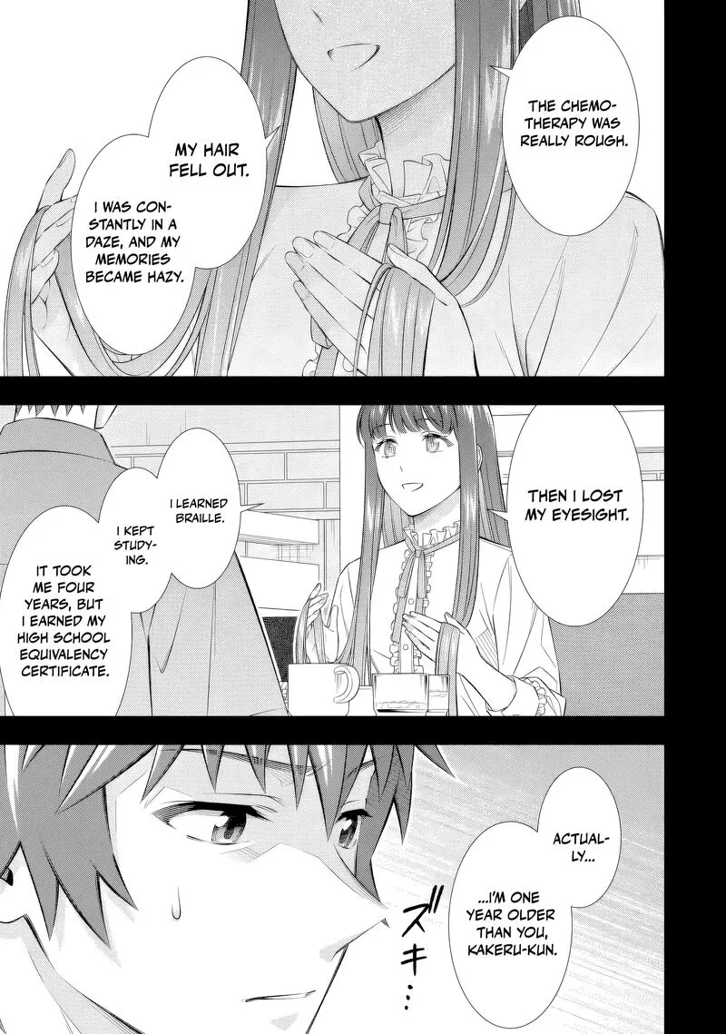 Toumei na Yoru ni Kakeru-kun to, Me ni Mienai Koi wo Shita. Chapter 5 page 17