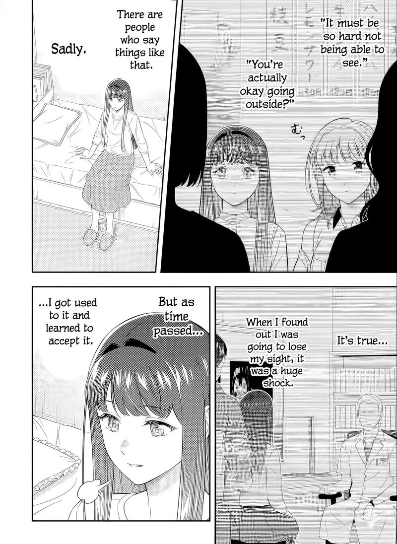 Toumei na Yoru ni Kakeru-kun to, Me ni Mienai Koi wo Shita. Chapter 5 page 8