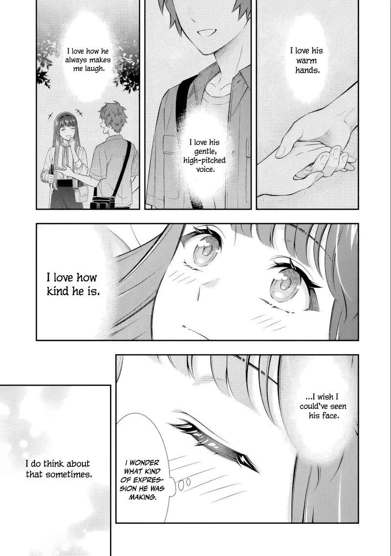 Toumei na Yoru ni Kakeru-kun to, Me ni Mienai Koi wo Shita. Chapter 5 page 23