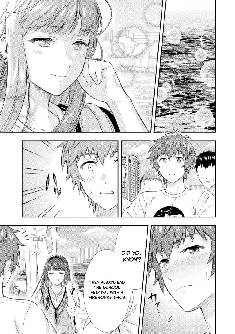 Toumei na Yoru ni Kakeru-kun to, Me ni Mienai Koi wo Shita. Chapter 5 page 38