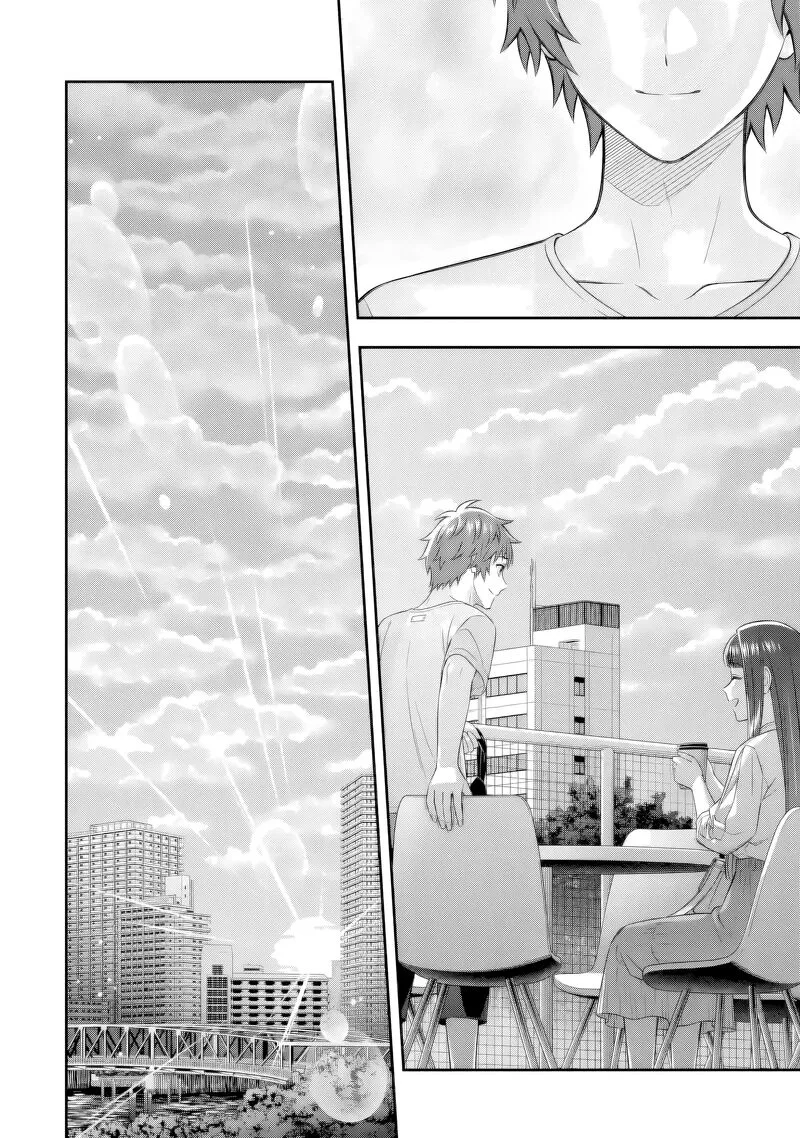 Toumei na Yoru ni Kakeru-kun to, Me ni Mienai Koi wo Shita. Chapter 5 page 46