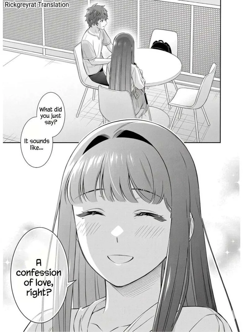 Toumei na Yoru ni Kakeru-kun to, Me ni Mienai Koi wo Shita. Chapter 6 page 8