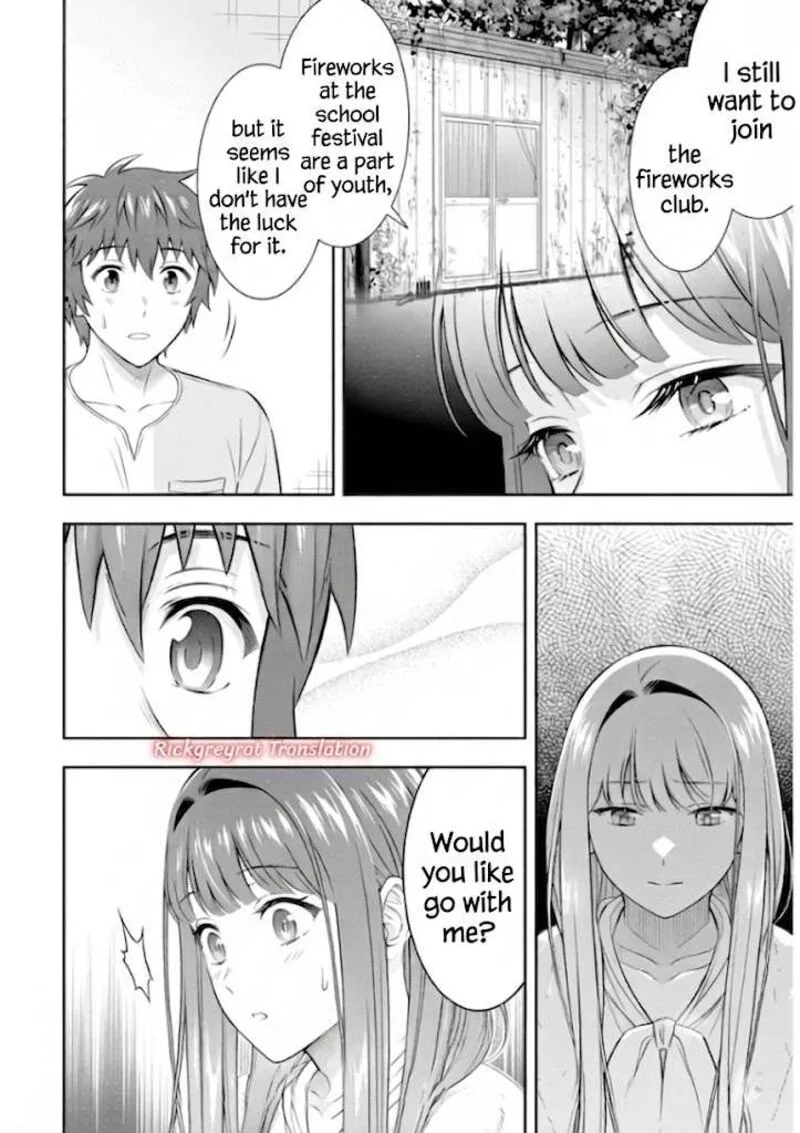 Toumei na Yoru ni Kakeru-kun to, Me ni Mienai Koi wo Shita. Chapter 6 page 27