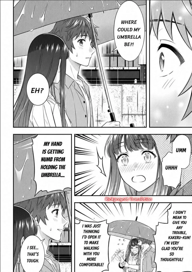 Toumei na Yoru ni Kakeru-kun to, Me ni Mienai Koi wo Shita. Chapter 6 page 35