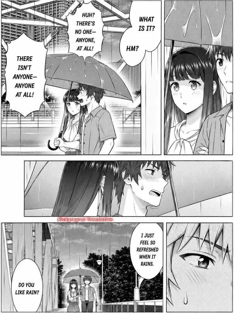 Toumei na Yoru ni Kakeru-kun to, Me ni Mienai Koi wo Shita. Chapter 6 page 36