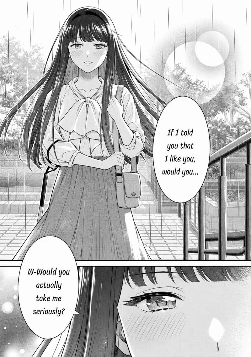 Toumei na Yoru ni Kakeru-kun to, Me ni Mienai Koi wo Shita. Chapter 6 page 46