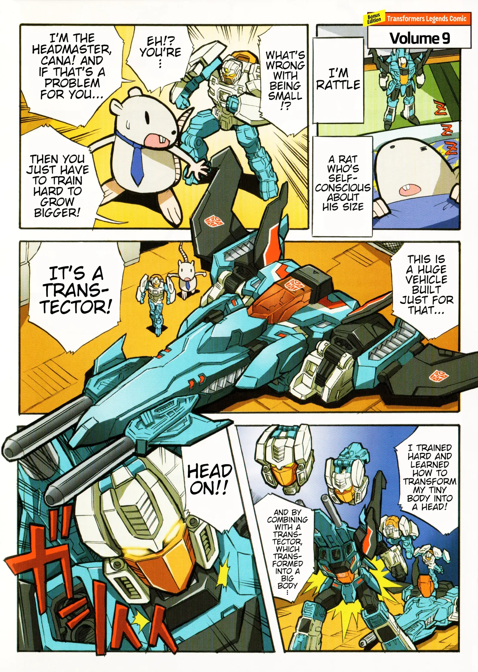 Transformers Legends Chapter 19.1 page 1