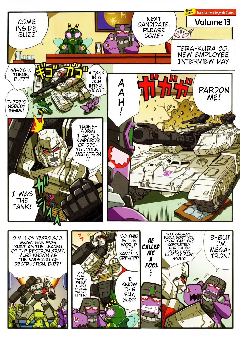 Transformers Legends Chapter 23.1 page 1