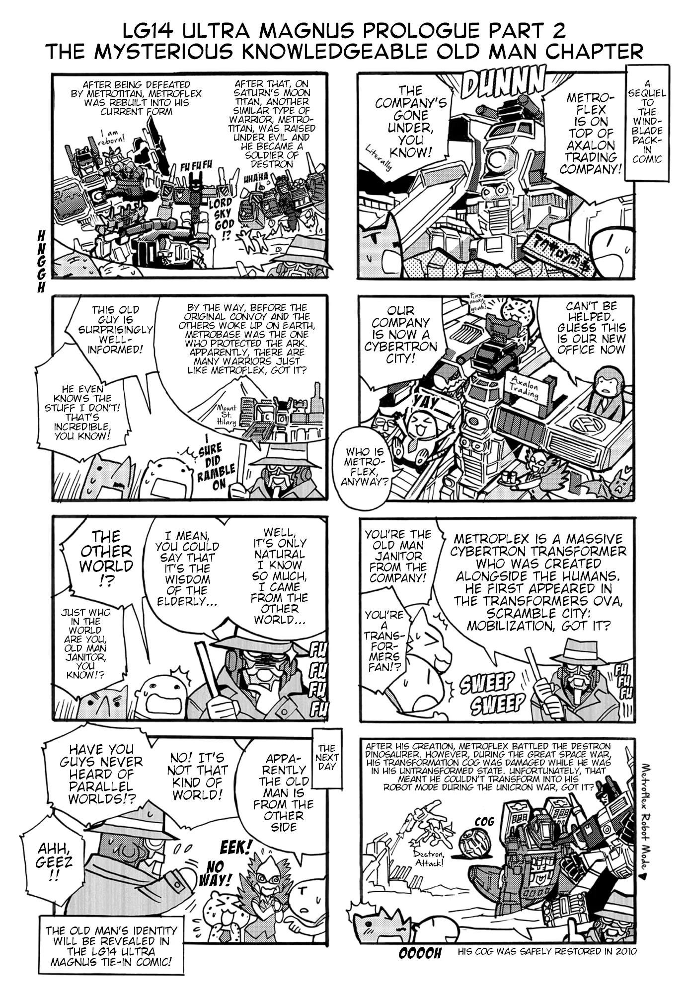 Transformers Legends Chapter 27 page 1