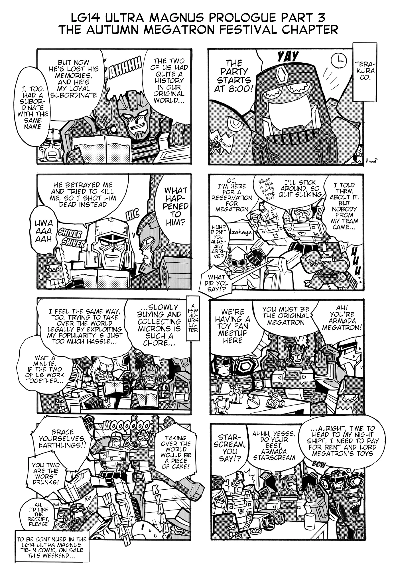 Transformers Legends Chapter 28 page 1