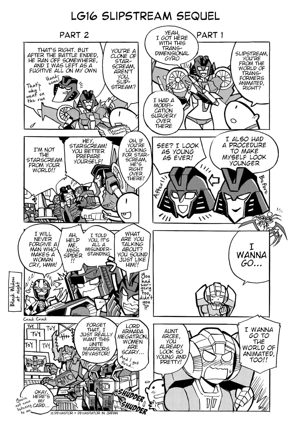 Transformers Legends Chapter 33 page 1