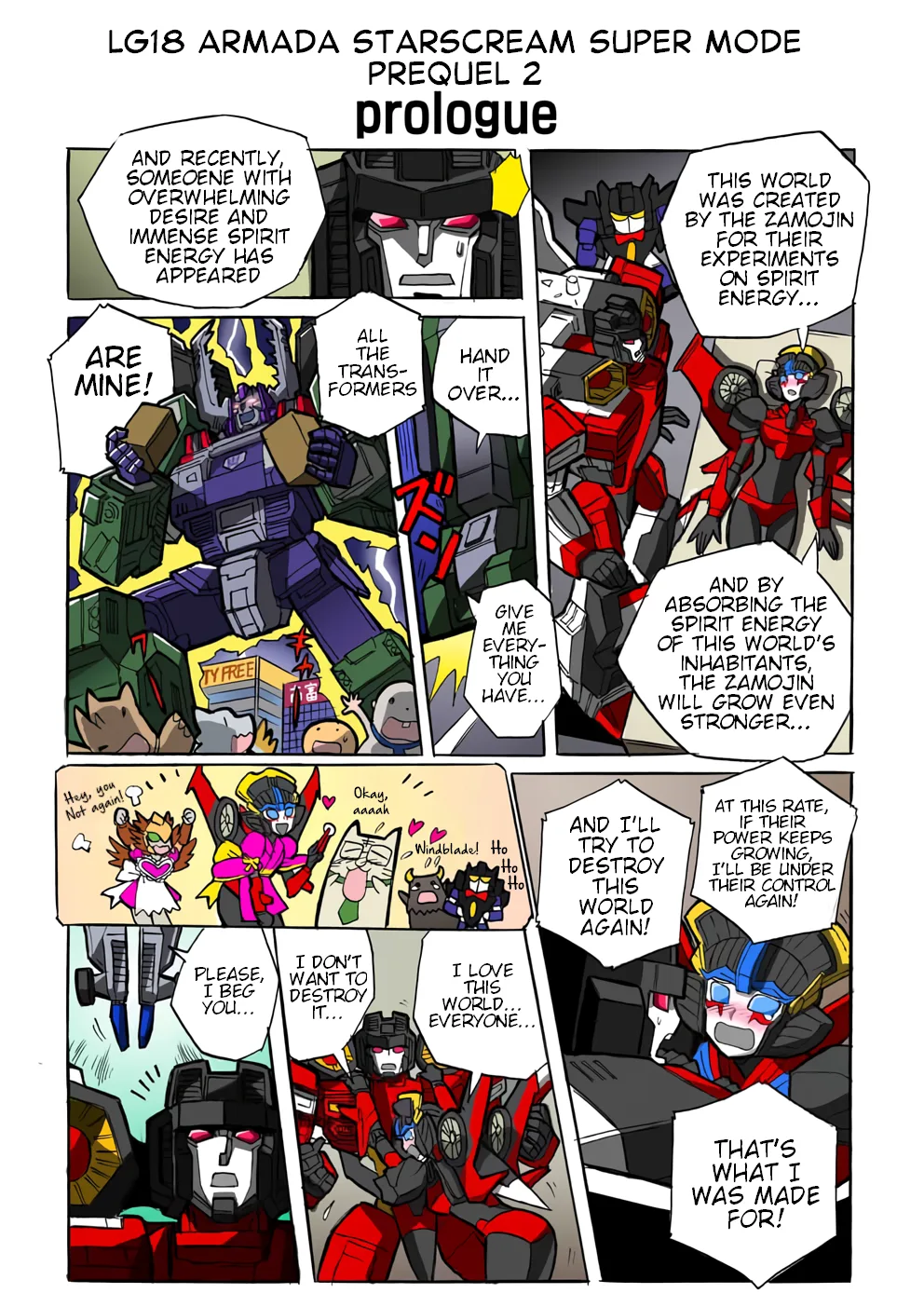 Transformers Legends Chapter 35 page 1