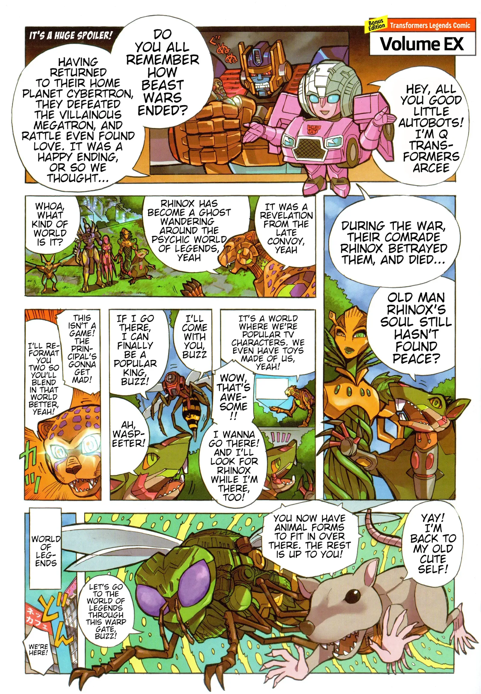Transformers Legends Chapter 36.3 page 1