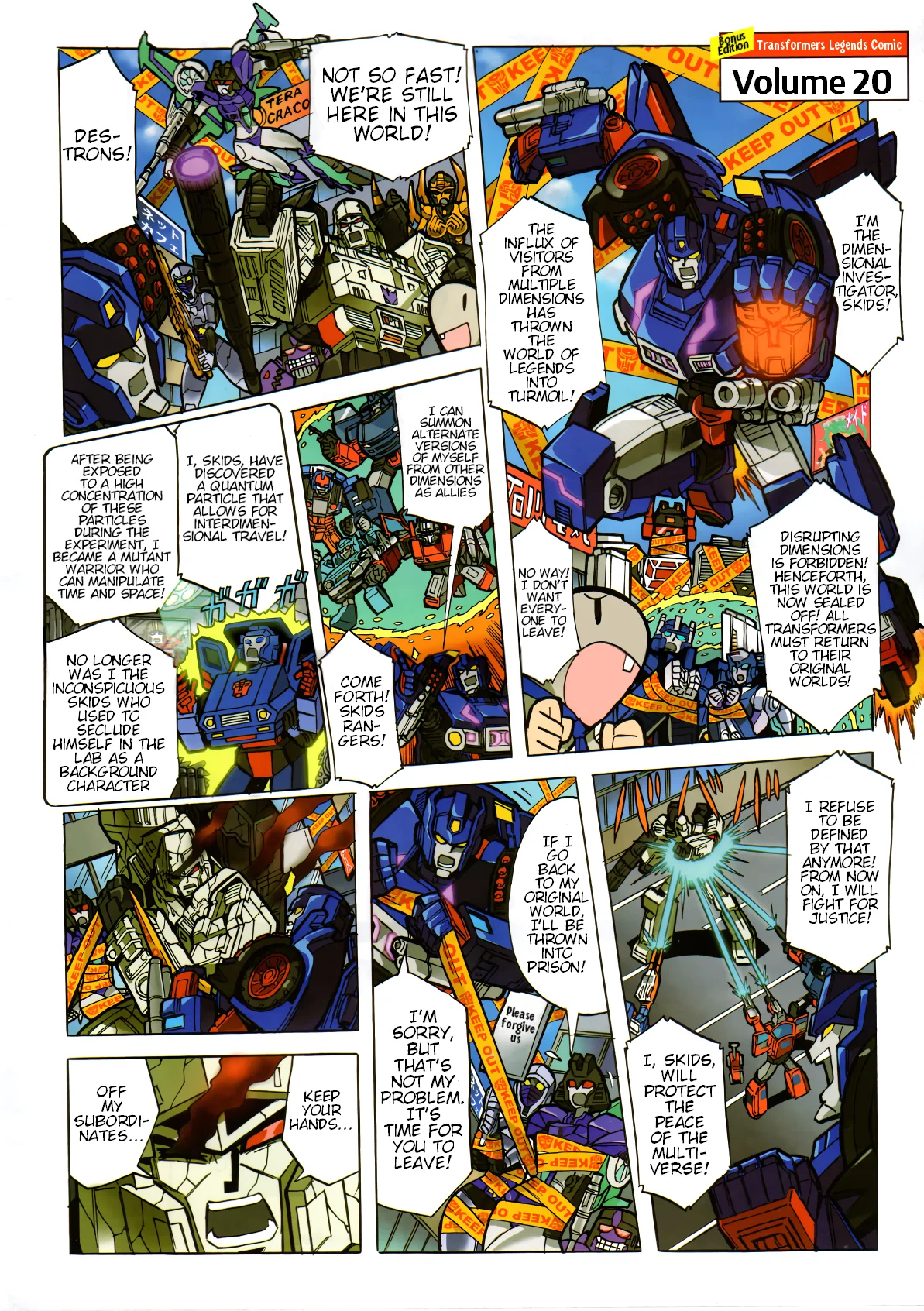 Transformers Legends Chapter 36.6 page 1