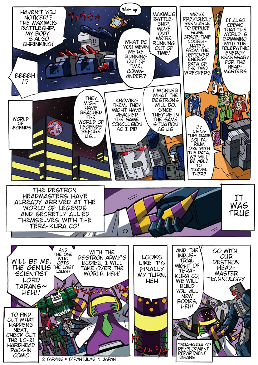 Transformers Legends Chapter 37 page 4