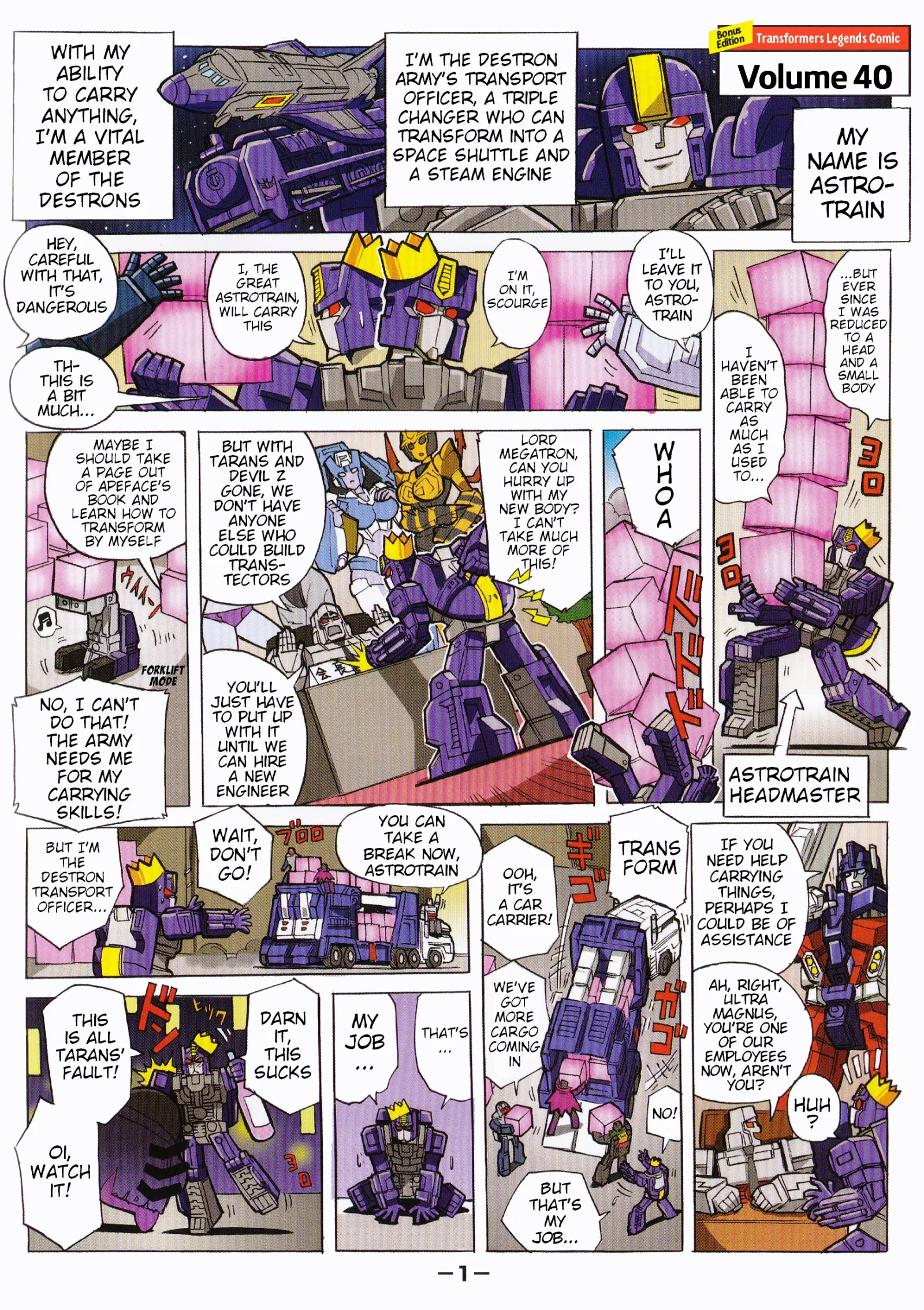 Transformers Legends Chapter 39.16 page 1