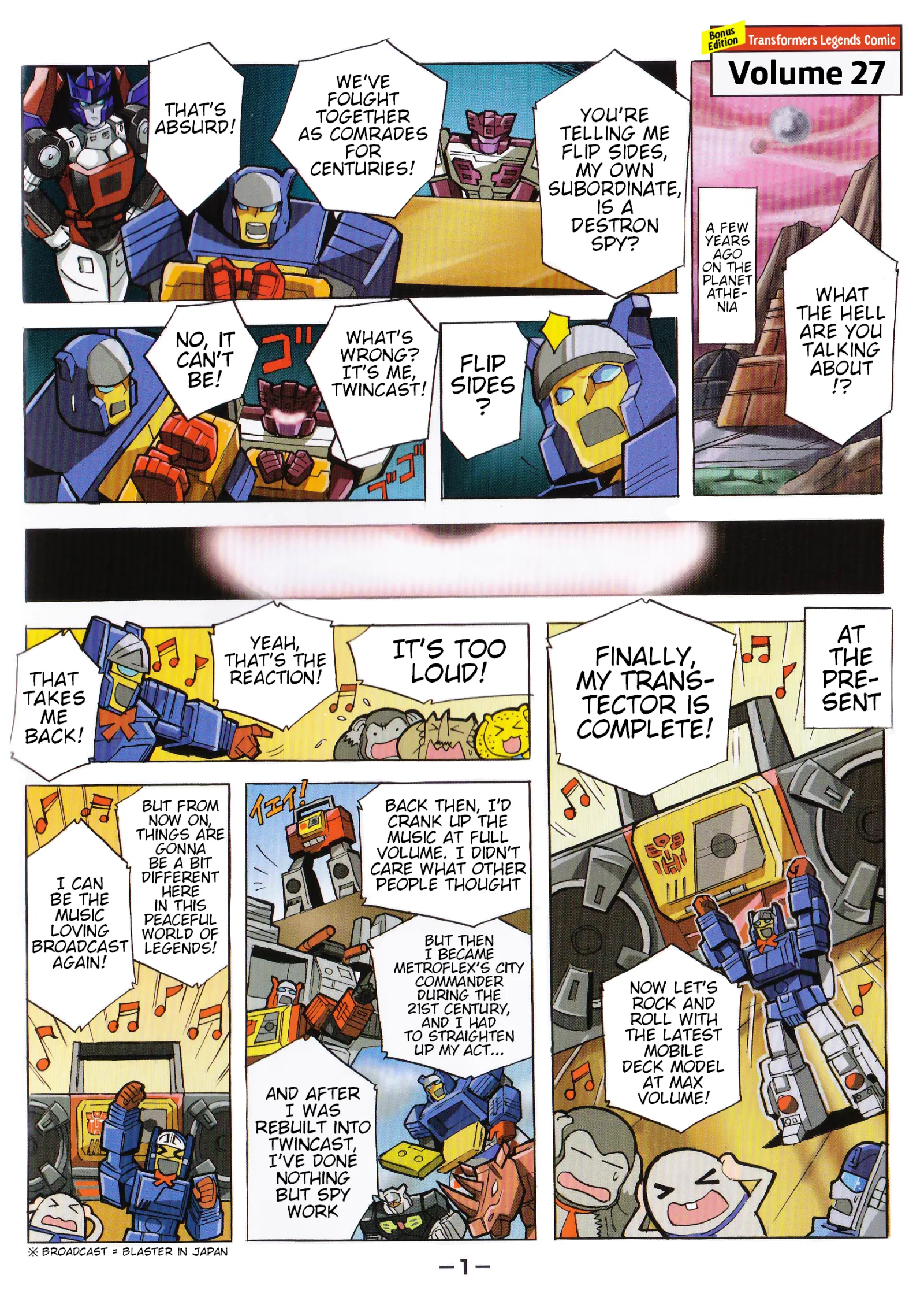 Transformers Legends Chapter 39.2 page 1