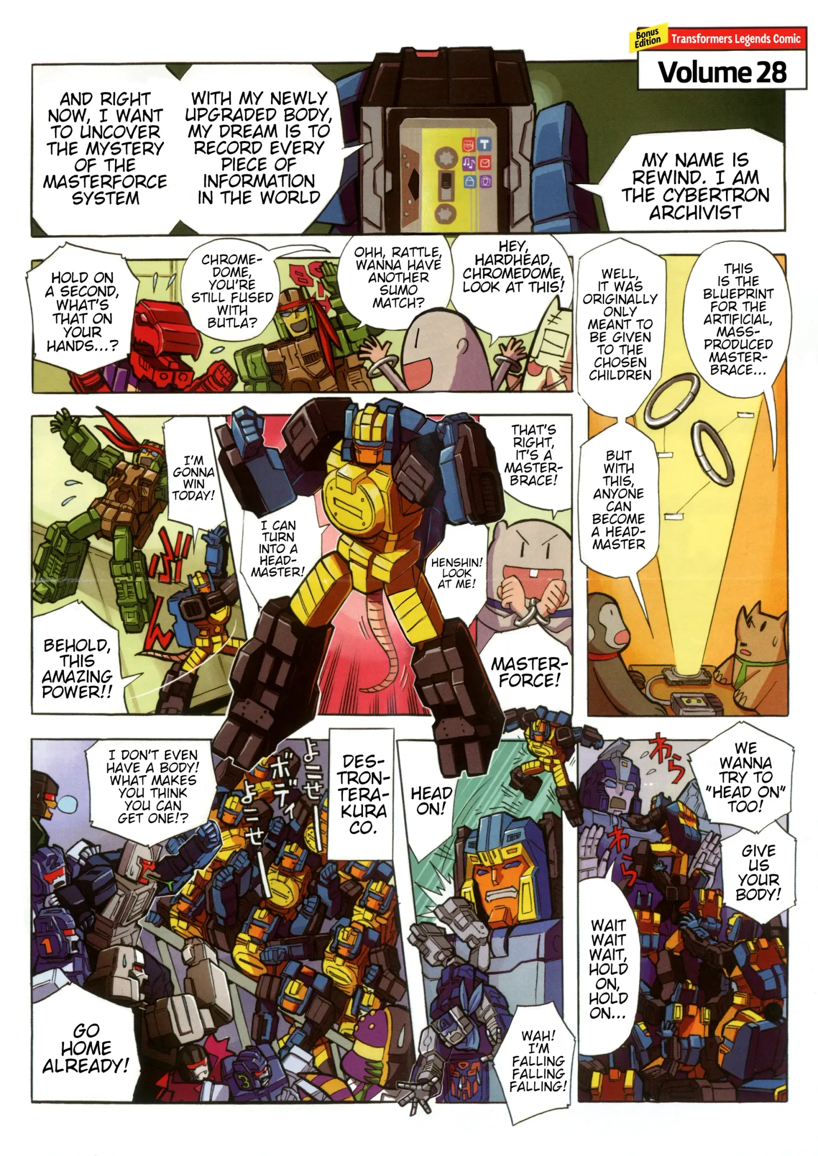 Transformers Legends Chapter 39.3 page 1