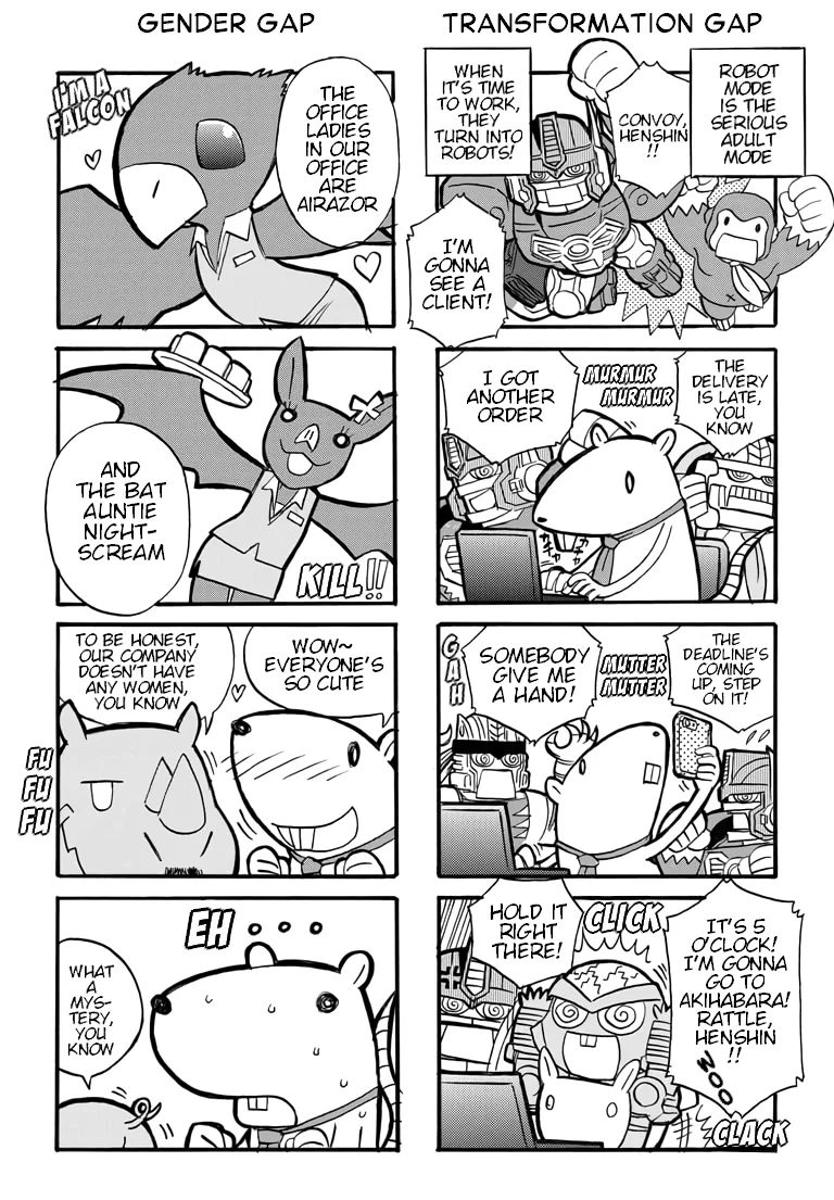Transformers Legends Chapter 4 page 1