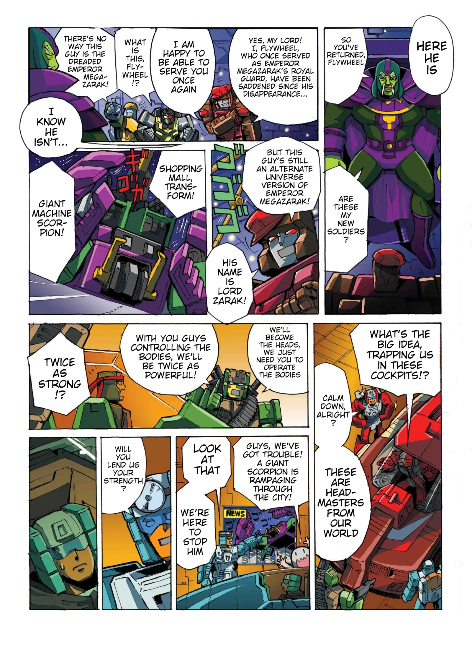 Transformers Legends Chapter 40 page 3