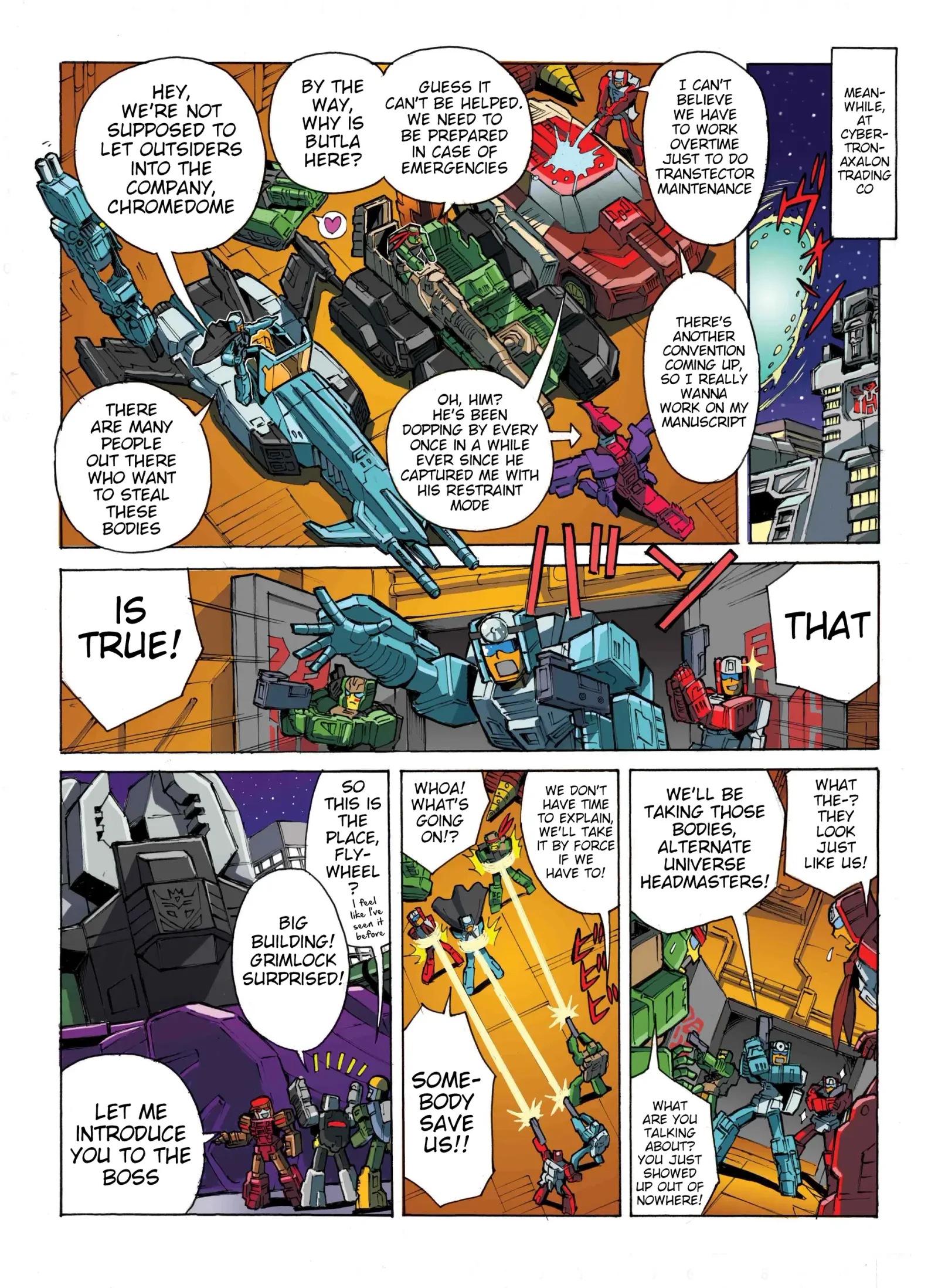 Transformers Legends Chapter 40 page 2
