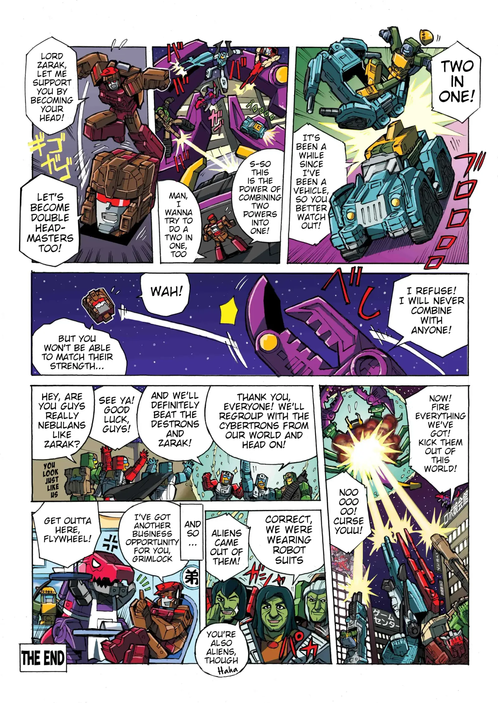 Transformers Legends Chapter 40 page 6