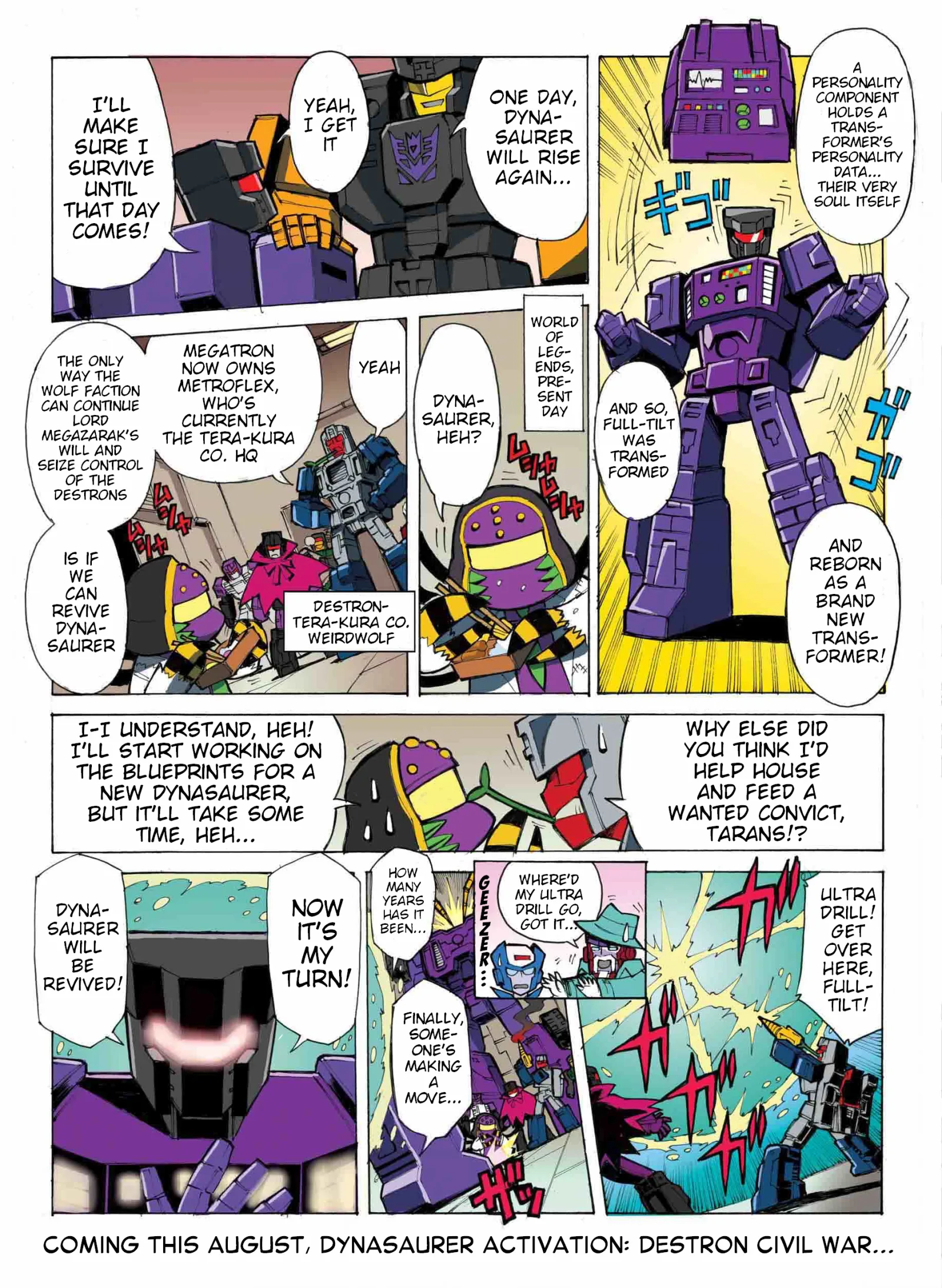 Transformers Legends Chapter 42 page 4